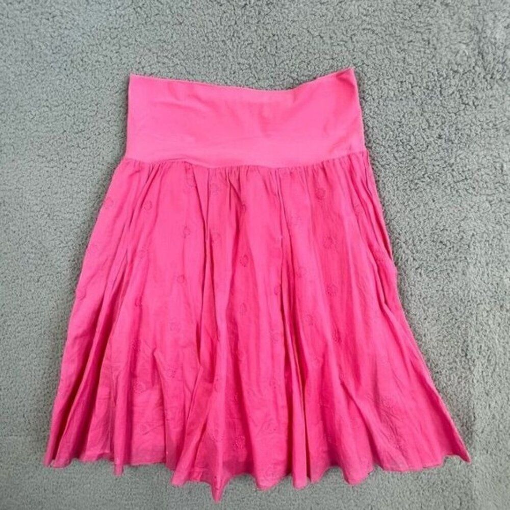 JCREW NEW WOMENS LINED SKIRT PINK SIZE S ABOVE KNEE - Picture 2 of 10